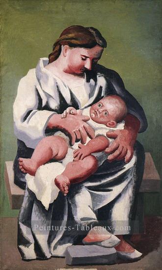 Maternite Mère et Enfant 1921 Pablo Picasso Peintures à l'huile